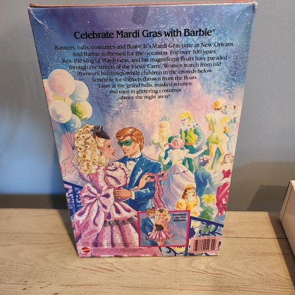 Vintage 1987 Mardi Gras Barbie NIB - Picture 2 of 3